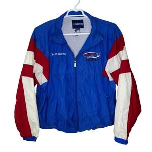 Vintage Holloway USHL Hockey All Star Team  South Jacket Men XL Colorblock Track